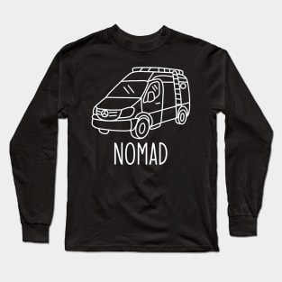 Nomad minimal van conversion Long Sleeve T-Shirt